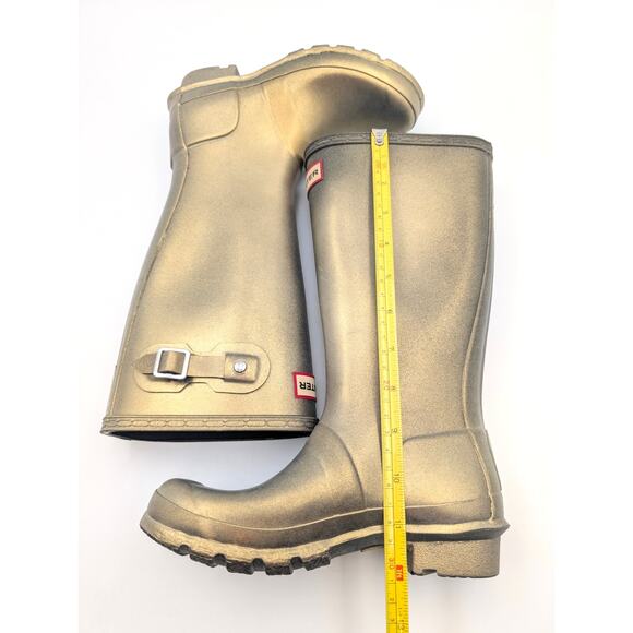 Hunter Kids Gold Boots - Picture 5 of 9